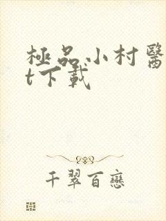 极品小村医txt下载