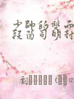 少帅的双面宠妻段茵司明封免费