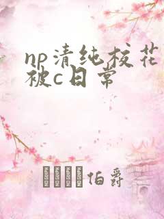 np清纯校花的被c日常