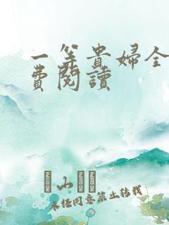 一等贵妇全文免费阅读