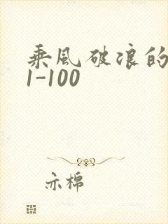 乘风破浪的婚姻1-100