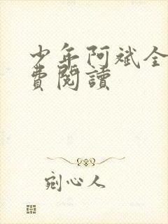 少年阿斌全文免费阅读