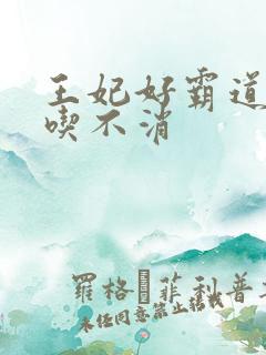 王妃好霸道王爷吃不消