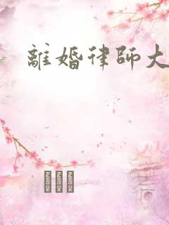 离婚律师大结局