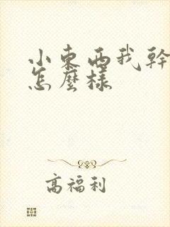 小东西我干的你怎么样