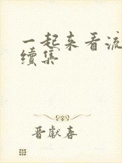 一起来看流星雨续集