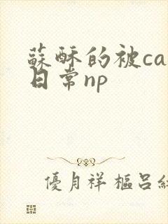 苏酥的被cao日常np