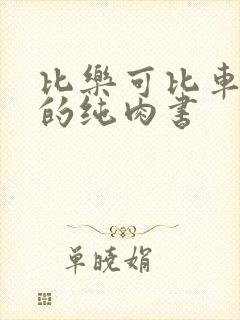 比乐可比车速快的纯肉书
