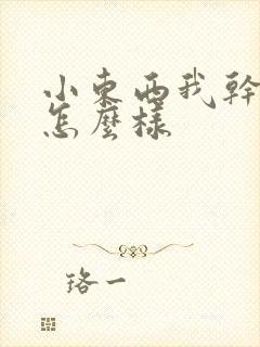 小东西我干的你怎么样