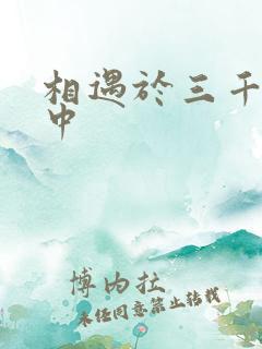 相遇于三千肉文中