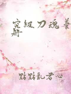 究级刀魂养成手册