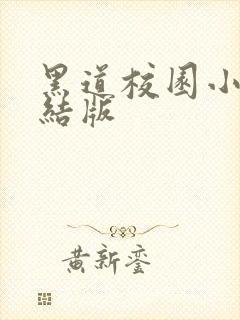 黑道校园小说完结版