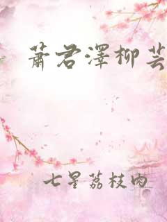 萧君泽柳芸小说