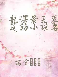 龙泽景天慕容青莲的小说名字