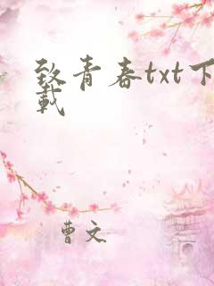 致青春txt下载