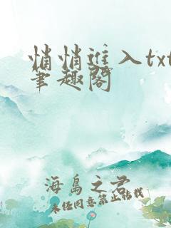 悄悄进入txt笔趣阁
