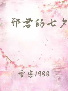 邪君的七夕皇妃