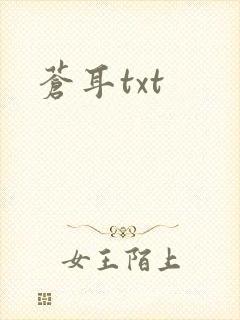 苍耳txt