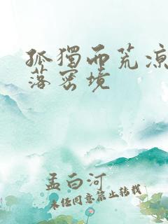 孤独而荒凉的失落密境