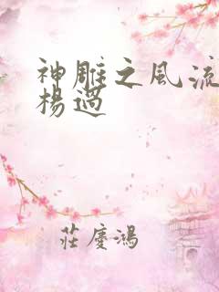 神雕之风流浪子杨过