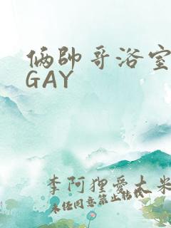 俩帅哥浴室互攻GAY