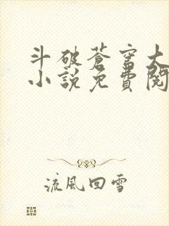 斗破苍穹大主宰小说免费阅读