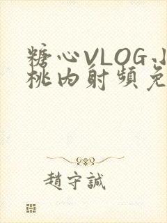 糖心VLOG小桃内射频免费
