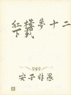 红楼梦十二金钗下载