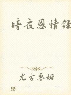 暗夜恩情录
