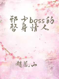 邪少boss的替身情人
