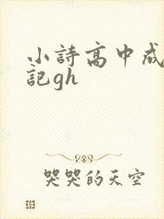 小诗高中成长日记gh