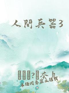 人间兵器3