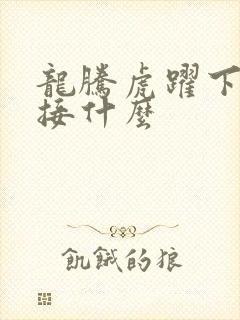 龙腾虎跃下一句接什么