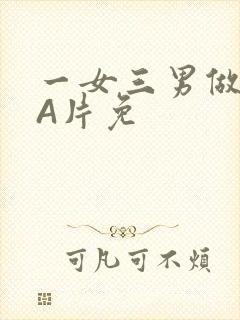 一女三男做2爱A片免