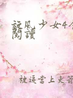 旋风少女4全文阅读