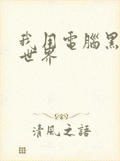 我用电脑黑了全世界