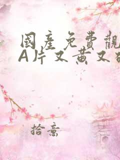 国产免费观看黄A片又黄又硬小说