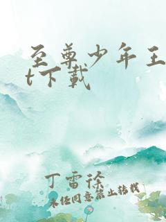 至尊少年王txt下载