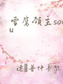 雪鹰领主sodu
