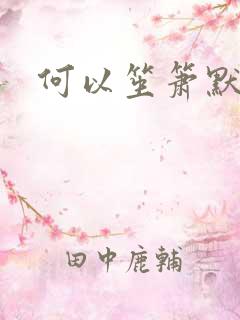 何以笙箫默小说