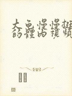 大龟慢慢挺进我的体内视频