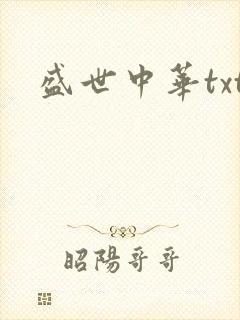 盛世中华txt