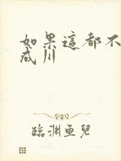 如果这都不算爱成川