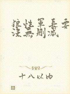 狼性军长要够了没无删减
