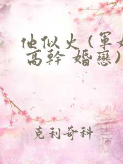 他似火 (军婚 高干 婚恋)