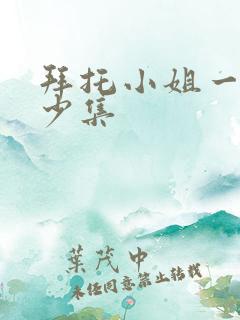 拜托小姐一共多少集