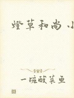 灯草和尚 小说