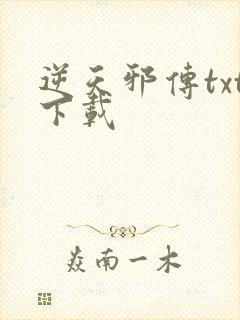 逆天邪传txt下载