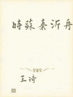 时苏秦沂舟小说