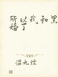 所以我和黑粉结婚了